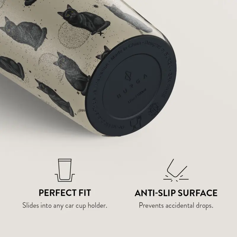 Burga Salem - Termokop 500ml med Låg/Sugerør sæt - 2974796