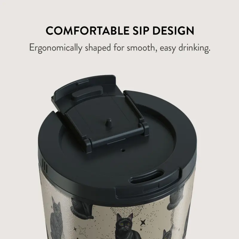 Burga Salem - Termokop 500ml med Låg/Sugerør sæt - 2974796