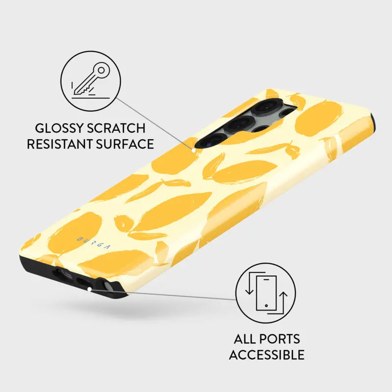 Burga Lemon Tart - Samsung Galaxy S25 Tough Cover - 2995922