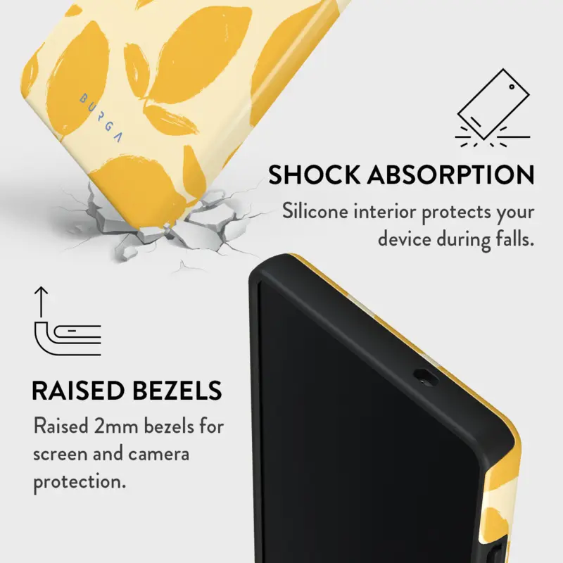 Burga Lemon Tart - Samsung Galaxy S25 Tough Cover - 2995922