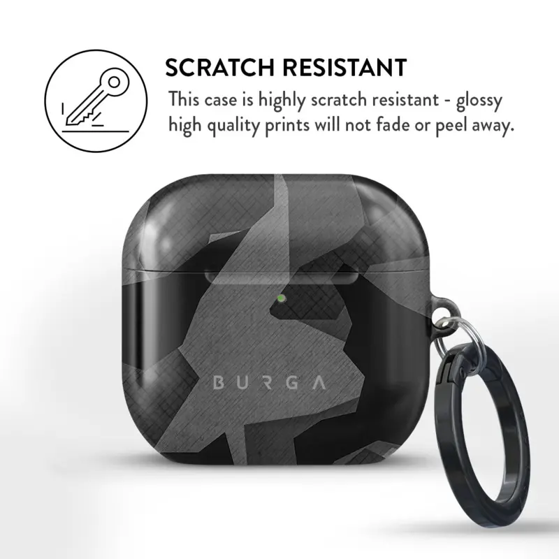 Burga Night Black Camo - Apple AirPods 4 & AirPods 4 ANC Case - 2999622
