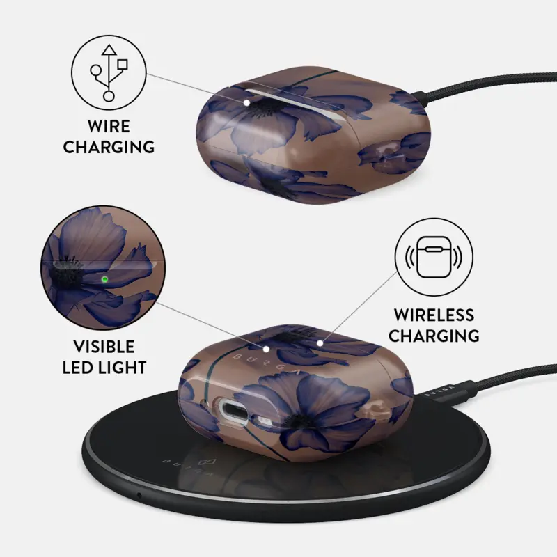 Burga Velvet Night - Apple AirPods 4 & AirPods 4 ANC Case - 2999671