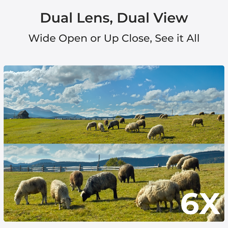 Reolink TrackMix (G770) 4K PTZ 4G batterikamera hvid - 3022264