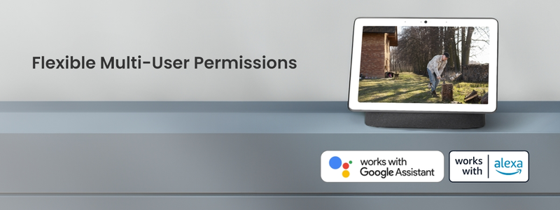 Reolink Home Hub med 2xArgus 3E batterikamera udendørs/indendørs hvid - 3022425