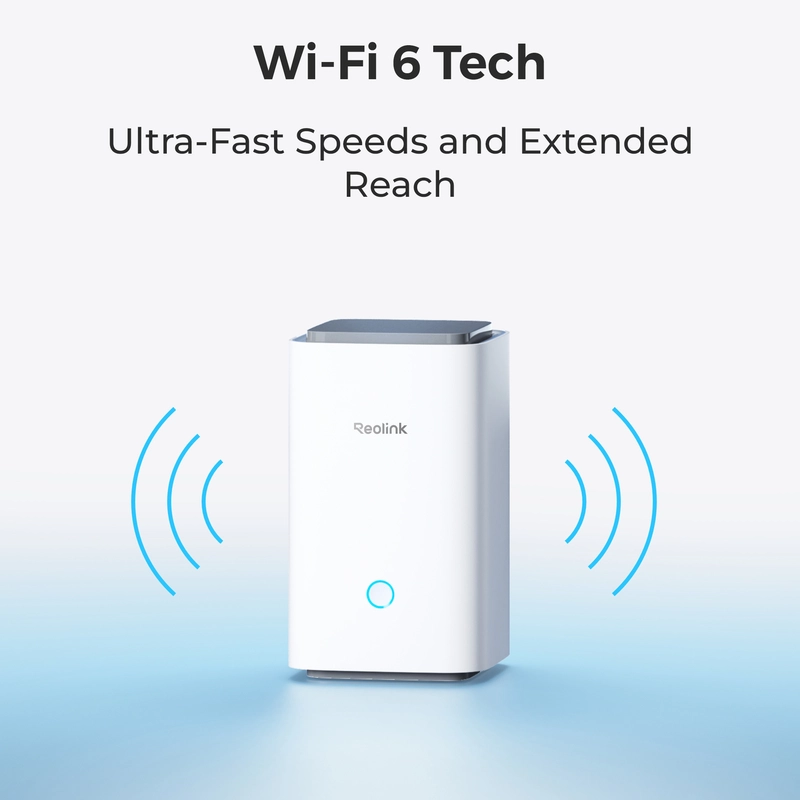 Reolink Home Hub med 2xArgus 3E batterikamera udendørs/indendørs hvid - 3022425