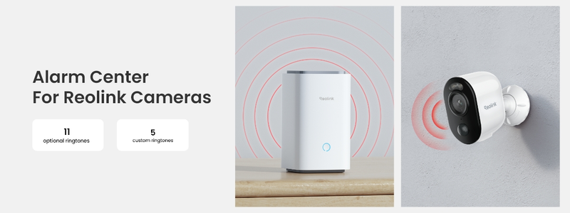 Reolink Home Hub med 2xArgus 3E batterikamera udendørs/indendørs hvid - 3022425