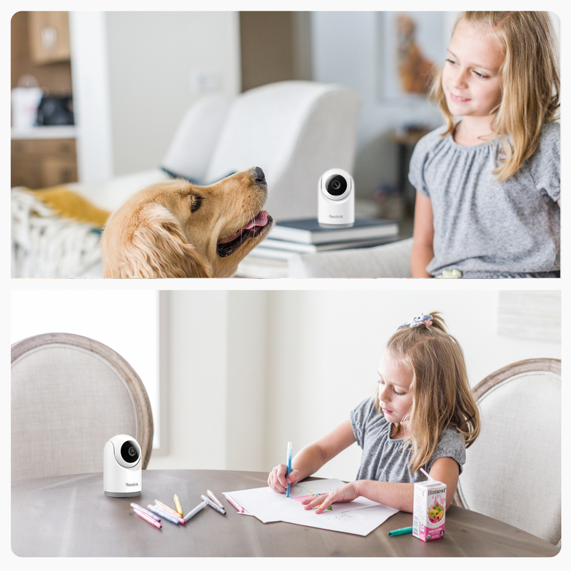 Reolink E321 Smart Indoor Cam Wi-Fi PT Hvid - 3022989