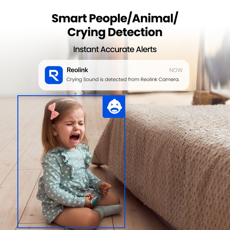 Reolink E321 Smart Indoor Cam Wi-Fi PT Hvid - 3022989