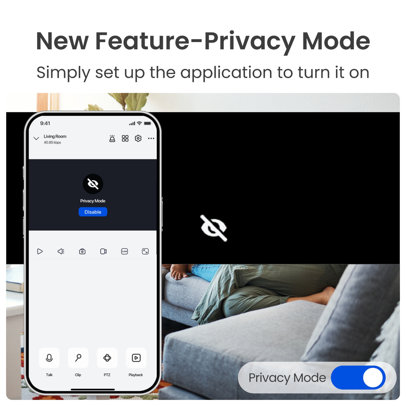 Reolink E321 Smart Indoor Cam Wi-Fi PT Hvid - 3022989
