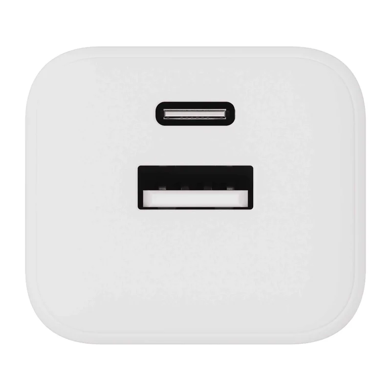 X2O 35W dobbelt hjemmeladersæt USB-C/A med 1,2 m kabel GaN hvid - 3401008