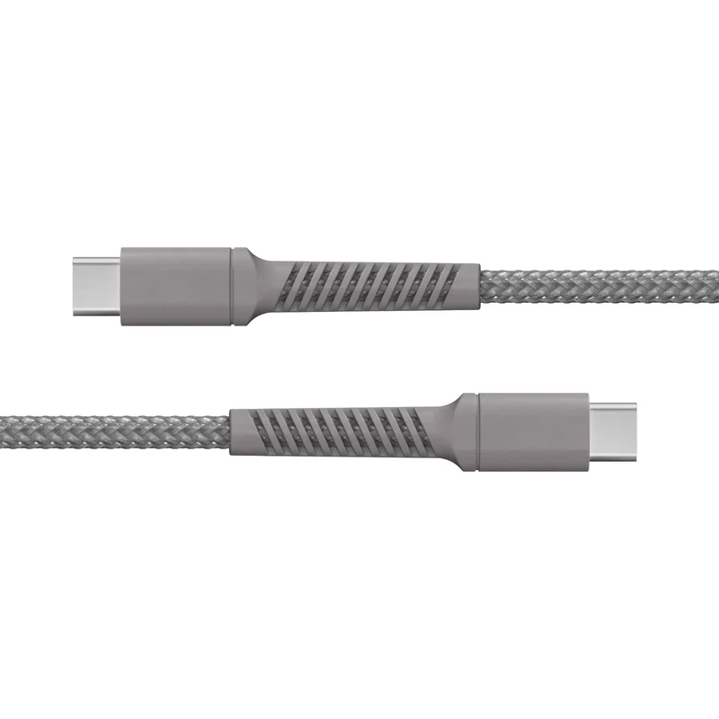 X2O Longlife 100W USB-C/C-kabel 2 m titangrå - 3401030