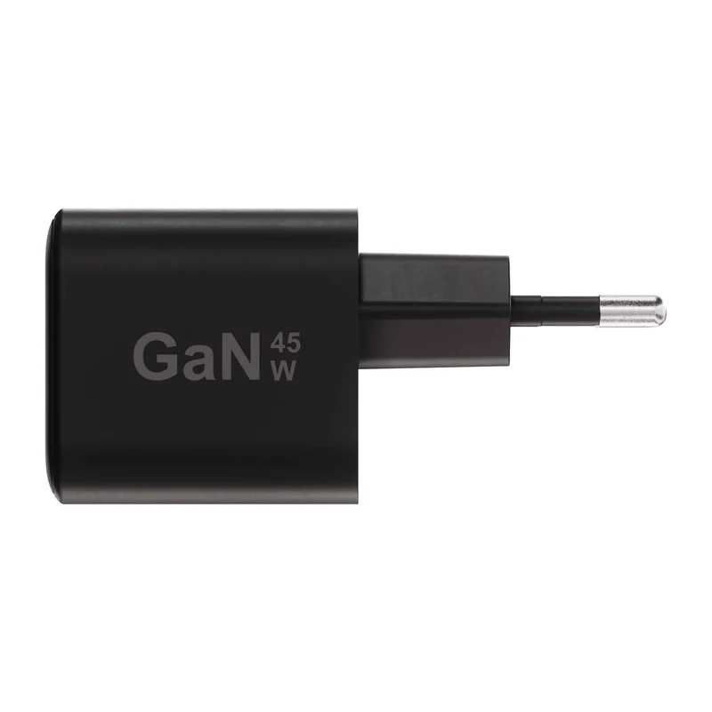 X2O 45W dobbelt hjemmelader USB-C/C GaN sort - 3401054