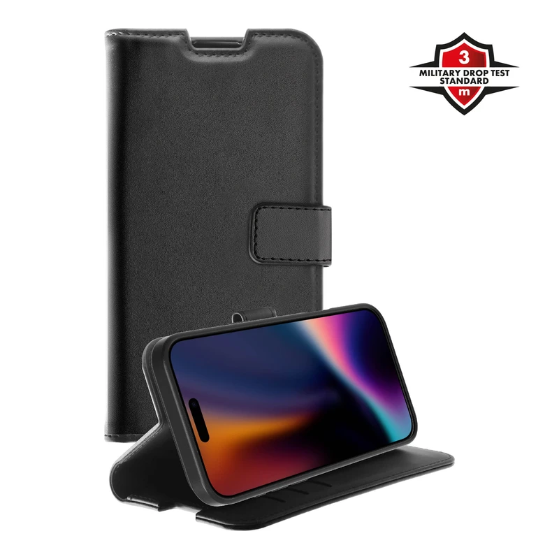 X2O Classic Wallet Apple iPhone 17 Pro Max Sort - 3410008