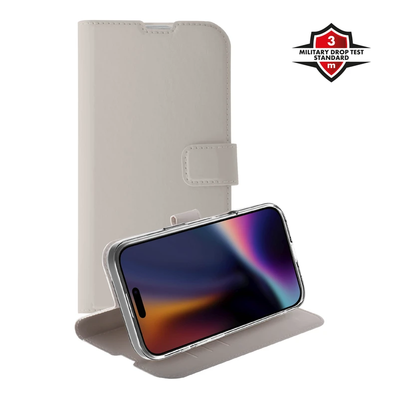 X2O Classic Wallet Apple iPhone 17 Pro Greige - 3410018