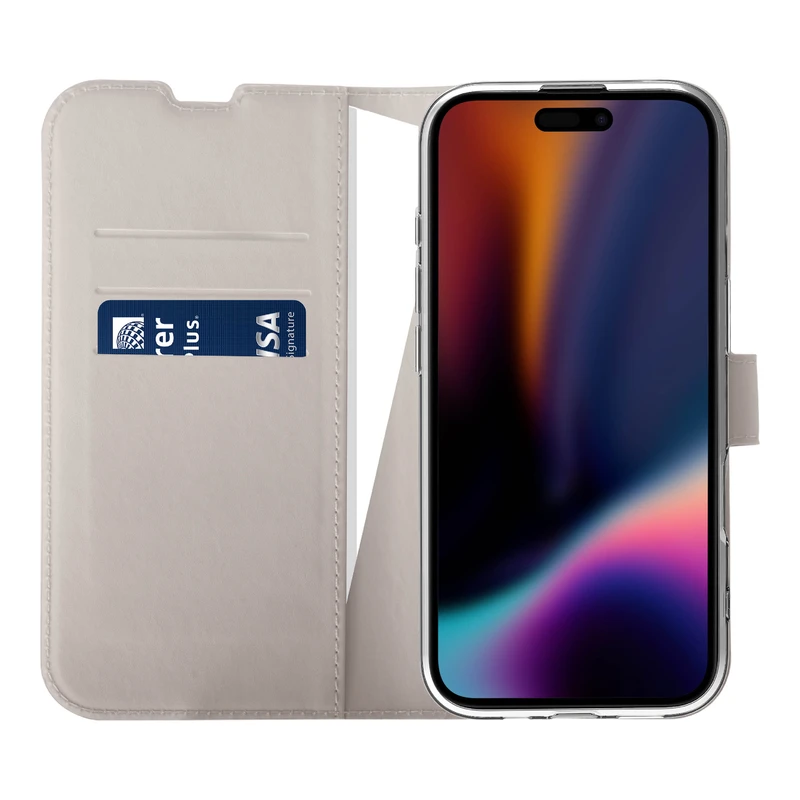 X2O Classic Wallet Apple iPhone 17 Greige - 3410035
