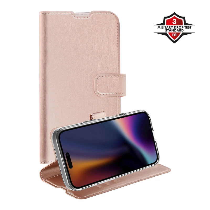 X2O Classic Wallet Apple iPhone 17 Rose Gold - 3410036