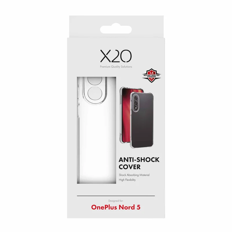 X2O Anti-Shock Cover OnePlus Nord 5 Klar - 3410052