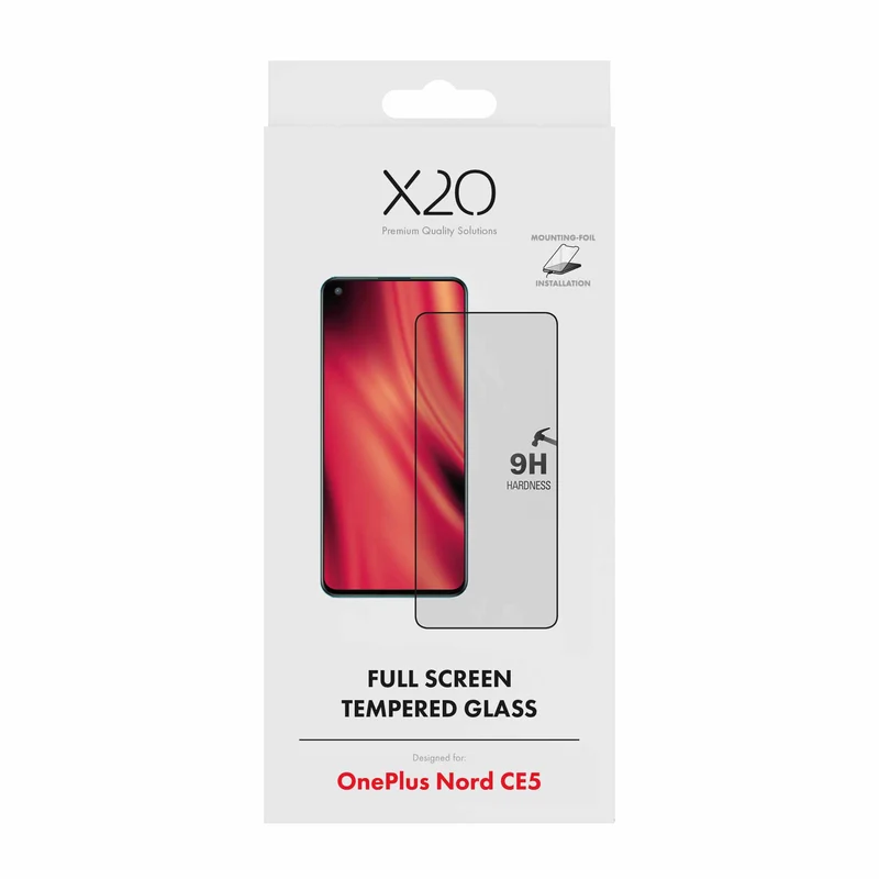 X2O Fuldskærm Beskyttelsesglas OnePlus Nord CE5 - 3410053