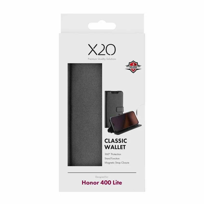 X2O Classic Wallet Honor 400 Lite Sort - 3410069