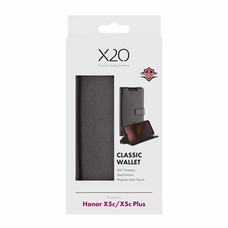 X2O Classic Wallet Apple Honor X5c Plus Sort - 3410084