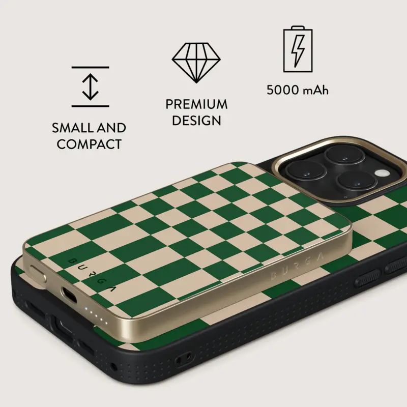 Burga Ivy League - MagSafe Power Bank 5000 mAh Guld - 4108237