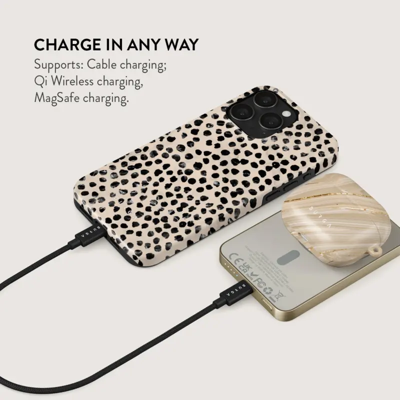 Burga Almond Latte - MagSafe Power Bank 5000 mAh Guld - 4108377