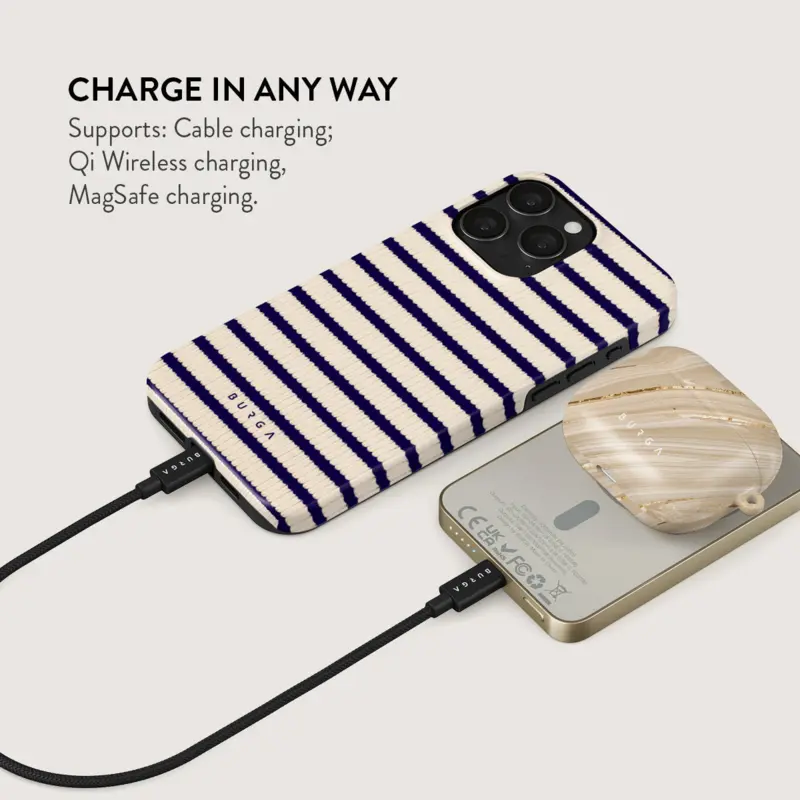 Burga Old Money - MagSafe Power Bank 5000 mAh Guld - 4108665
