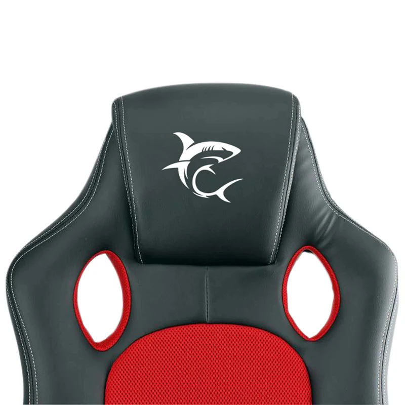 White Shark KINGS THRONE Gaming Stol 120kg Sort/Rød - 2053477