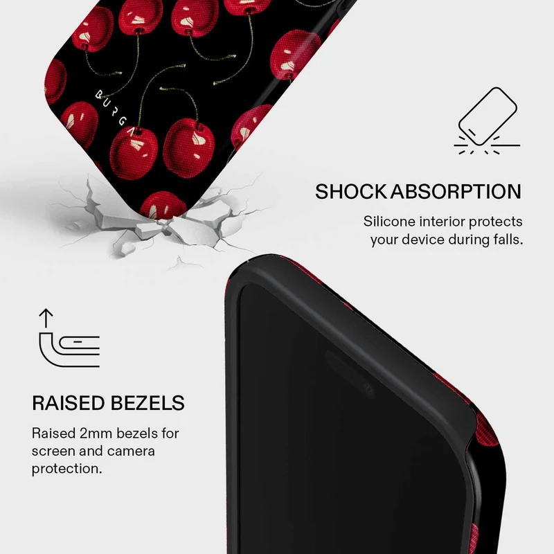 Burga Cherrybomb - Apple iPhone Air Tough MagSafe Cover - 4143467