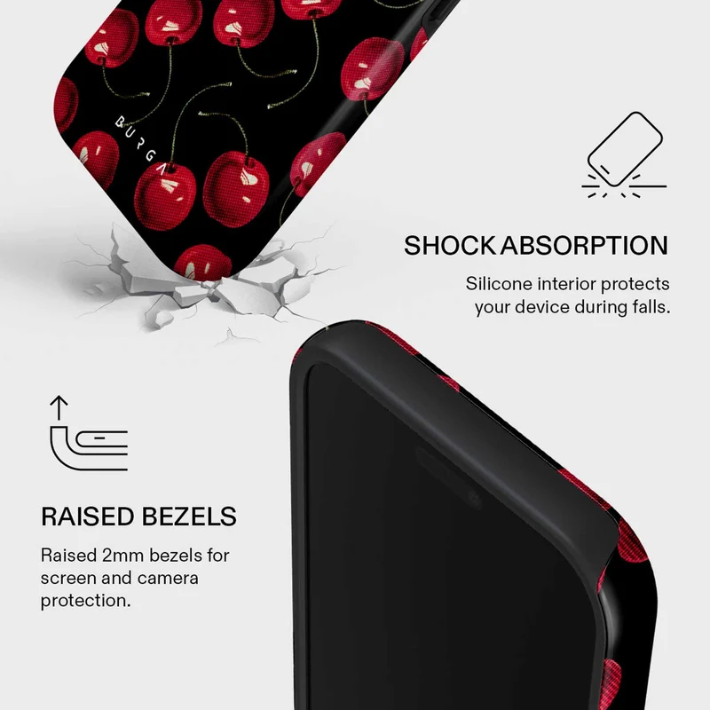 Burga Cherrybomb - Apple iPhone 17 Pro Max Tough MagSafe Cover - 4143477