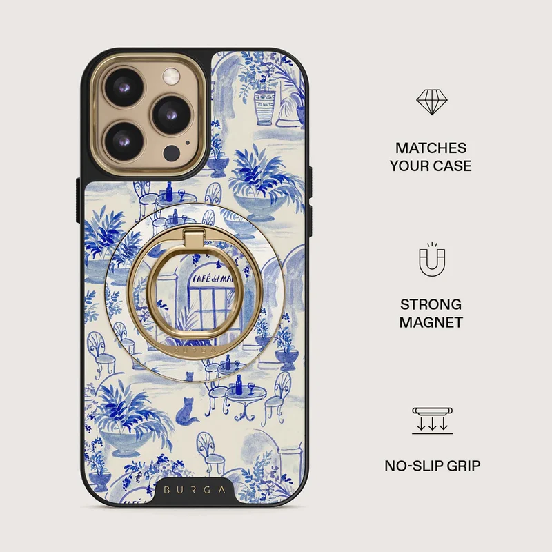 Burga Sobremesa - Magnetisk Ring Holder Guld - 4153207