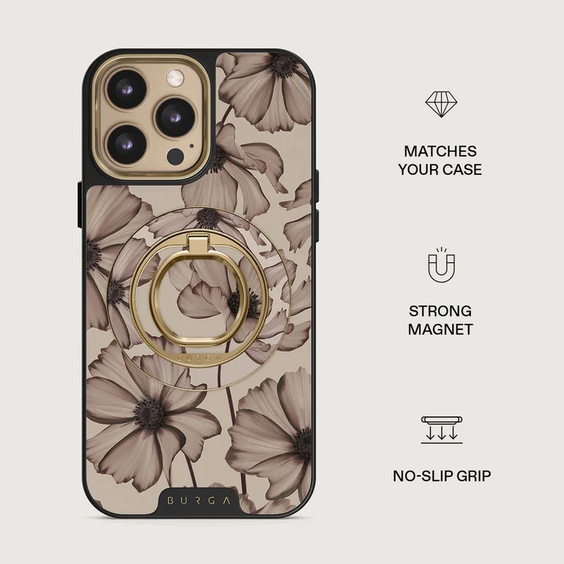 Burga Barely Yours - Magnetisk Ring Holder Guld - 4153277