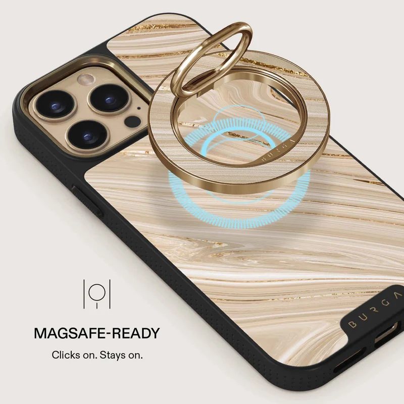 Burga Full Glam - Magnetisk Ring Holder Guld - 4153337