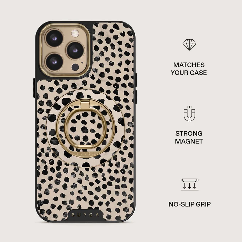 Burga Almond Latte - Magnetisk Ring Holder Guld - 4153357