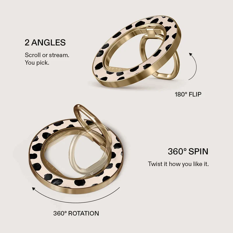 Burga Almond Latte - Magnetisk Ring Holder Guld - 4153357