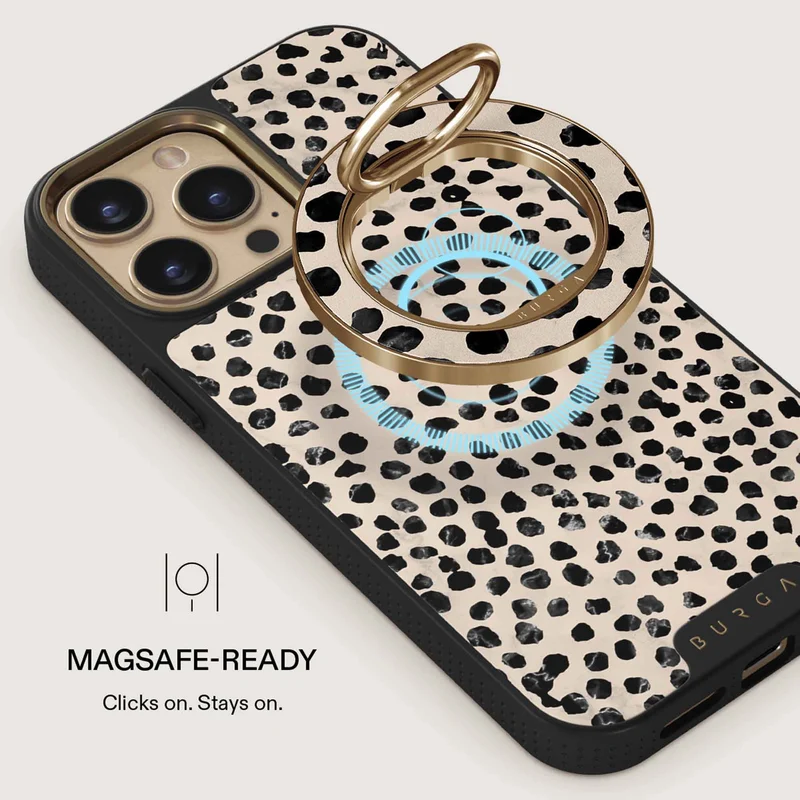 Burga Almond Latte - Magnetisk Ring Holder Guld - 4153357