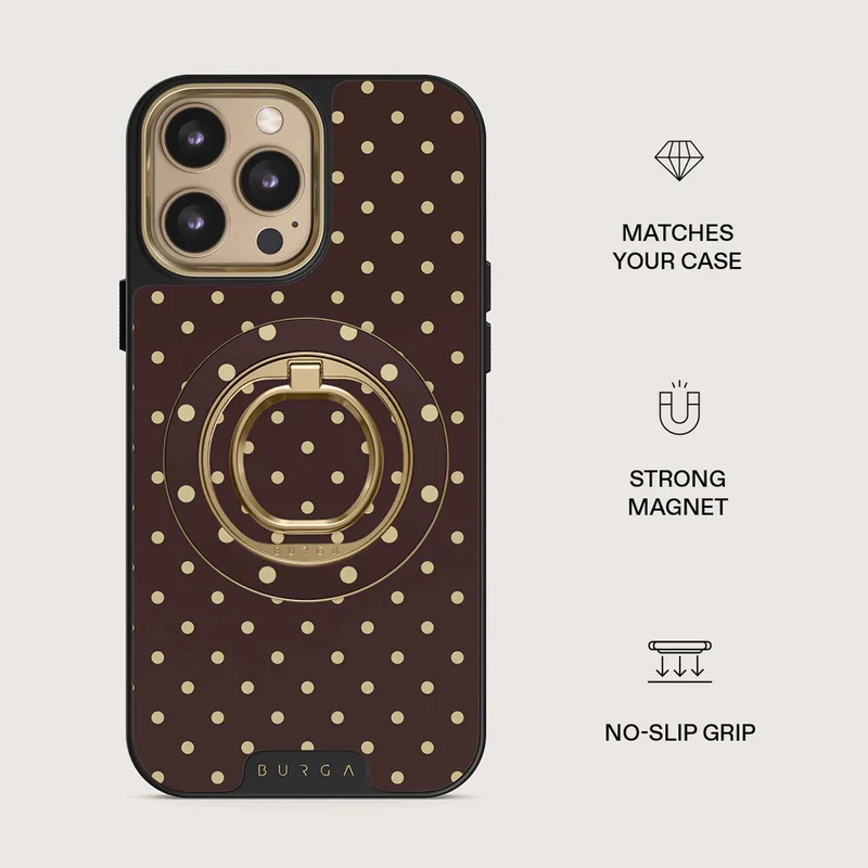 Burga Sorry Busy - Magnetisk Ring Holder Guld - 4153535