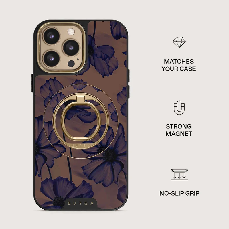 Burga Velvet Night - Magnetisk Ring Holder Guld - 4153549