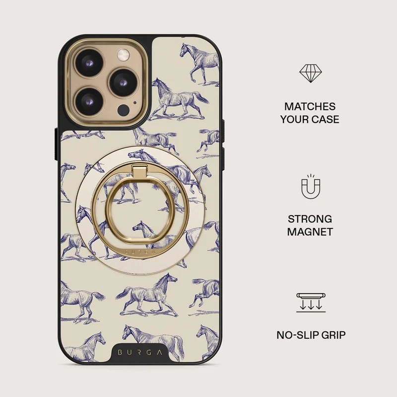 Burga Derby Race - Magnetisk Ring Holder Guld - 4153617