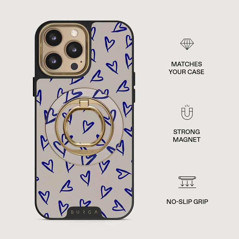 Burga Love Me Right - Magnetisk Ring Holder Guld - 4153695