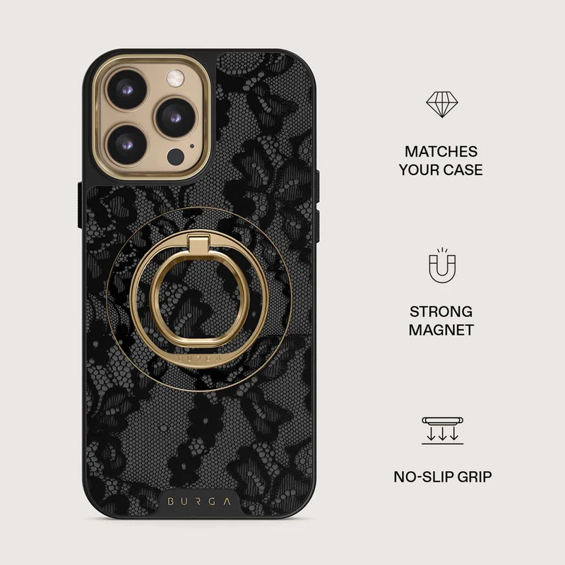 Burga Magnetic - Magnetisk Ring Holder Guld - 4153701