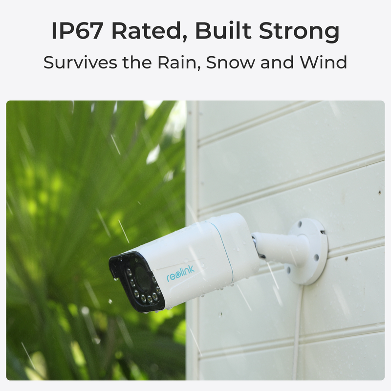 Reolink P430 (RLC-811A) 4K udendørs kamera PoE hvid - 5398337