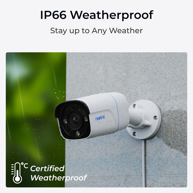 Reolink P330 (RLC-810A) 4K UHD udendørs PoE-kamera 256 GB hvid - 5398375