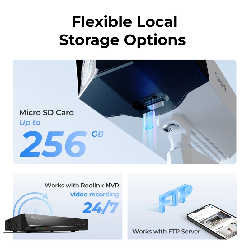 Reolink Duo 3 PoE Udendørs kamera Super HD Hvid - 5398428