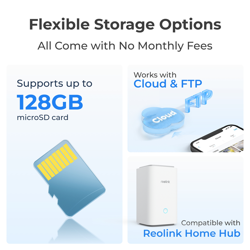 Reolink Argus PT Ultra (B440) 4K udendørs batteridrevet Wi-Fi-kamera PT hvid - 5398633