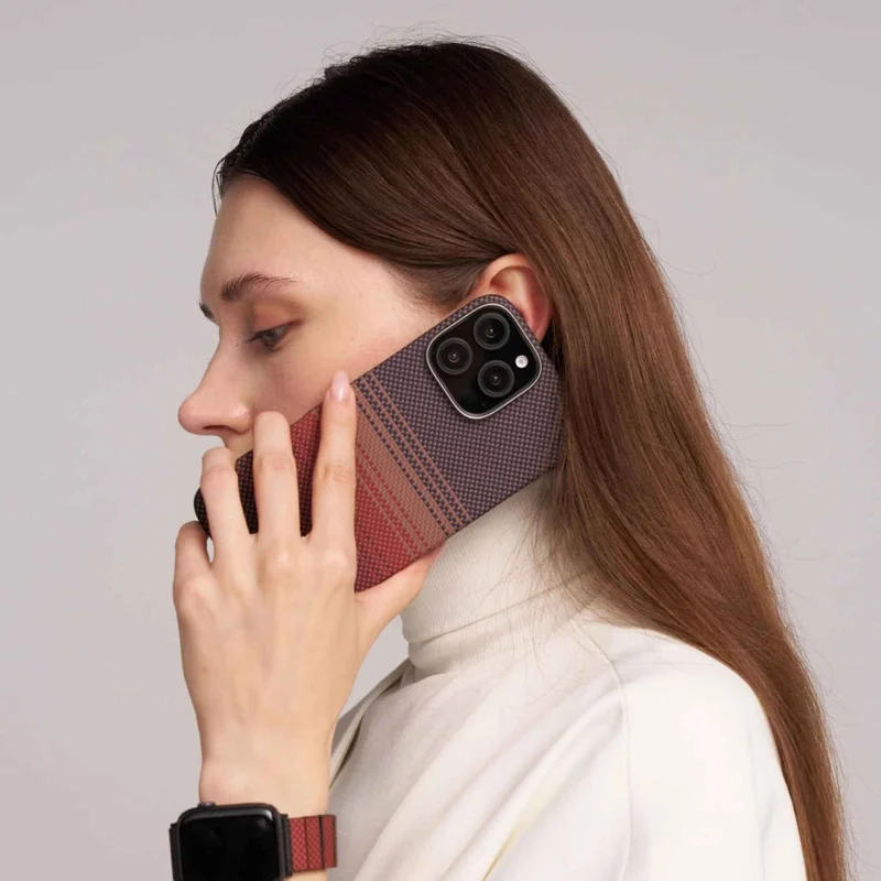 Pitaka Edge MagSafe Etui iPhone 16 Pro Sunset - 5436766