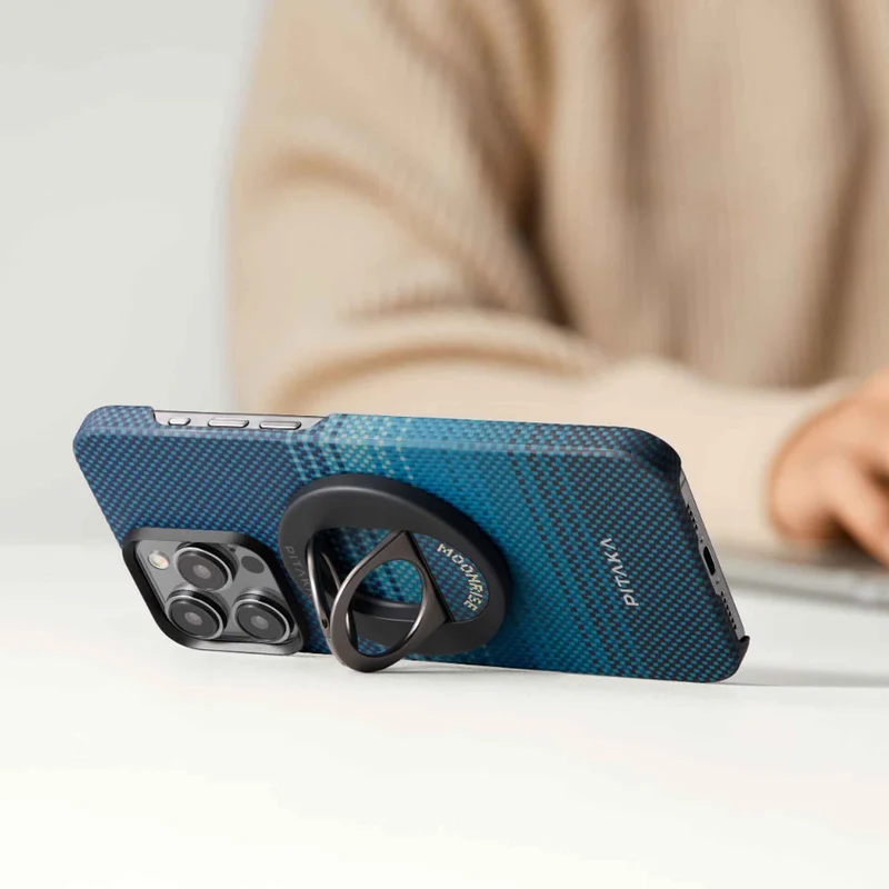 Pitaka MagEZ Grip MagSafe Holder/Stand Sort/Grå - 5541694