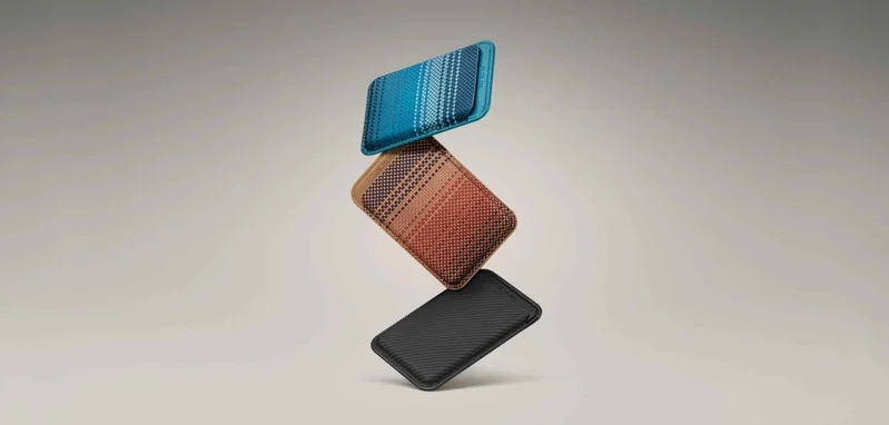 Pitaka MagSafe Vævet Kortpung Sort/Grå - 5541760