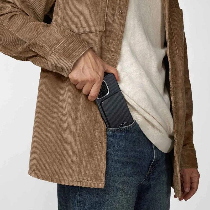 Pitaka MagSafe Qi2 Powerbank 5.000 mAh Sort/Grå - 5541761