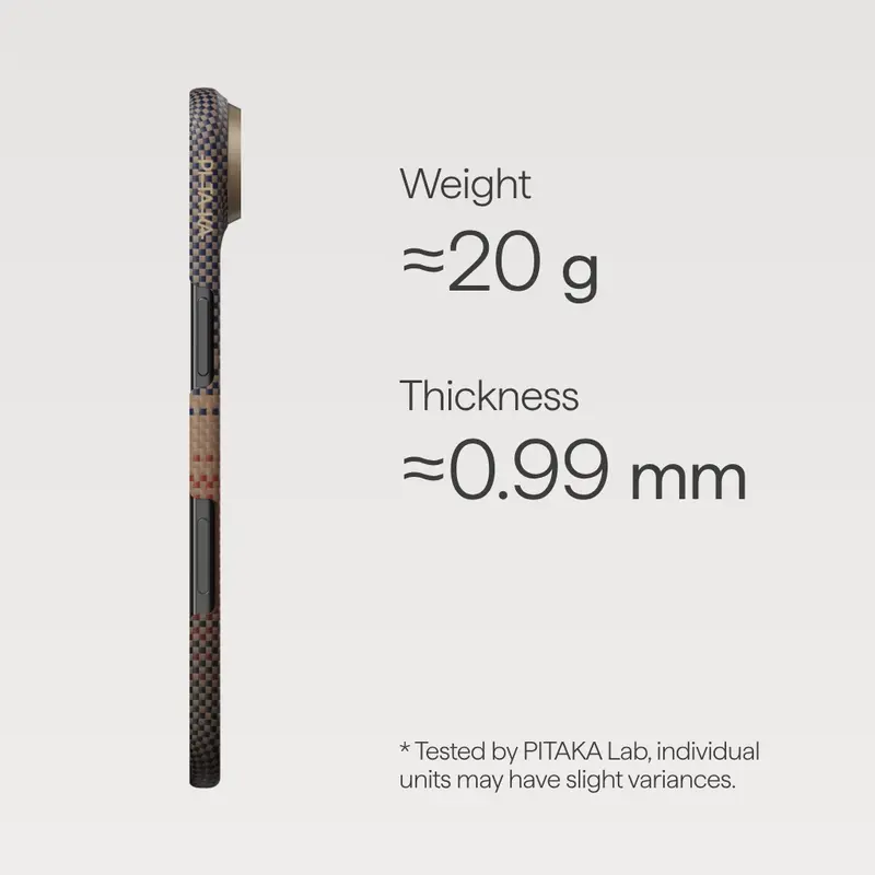 Pitaka Edge MagSafe Etui iPhone Air Sunset - 5541816